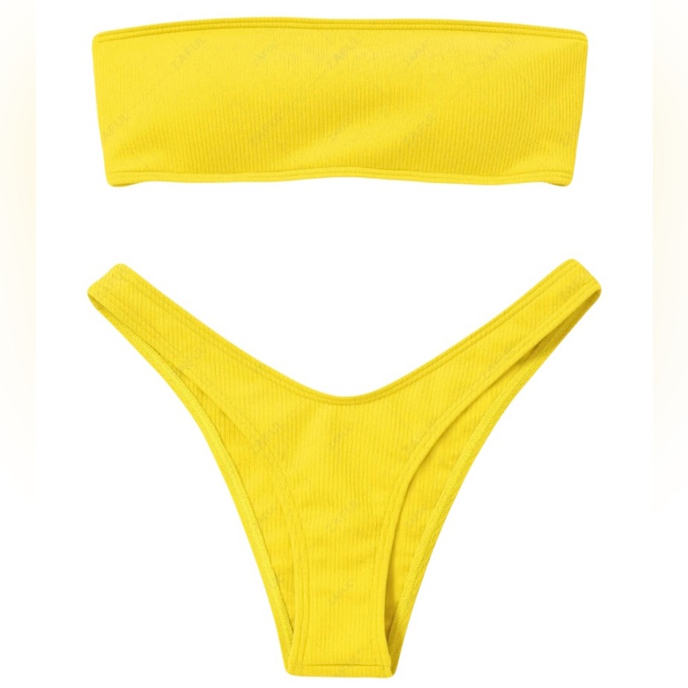 Yellow Zaful Bikini
